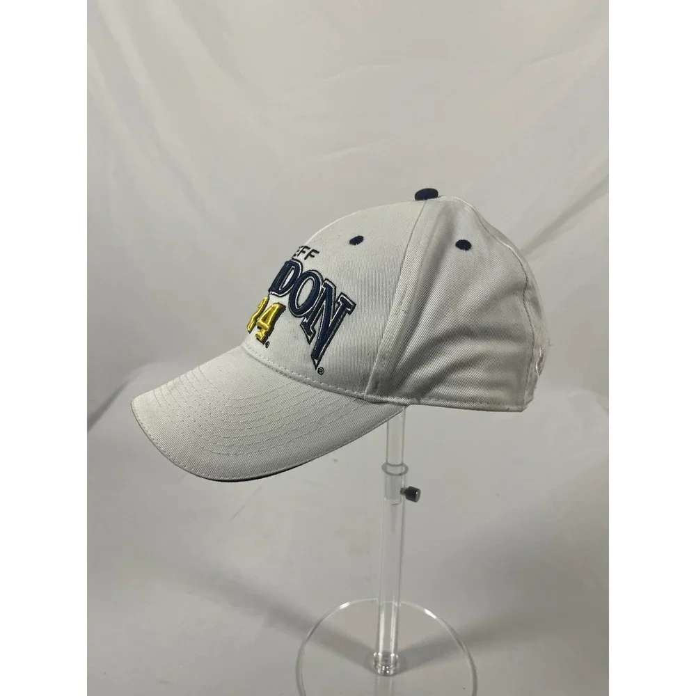 Vintage Jeff Gordon #24 NASCAR Dupont Motorsports White Adjustable Hat Cap